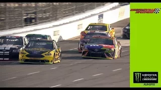 Keselowski, Kyle Busch battle hard for Stage 2 win