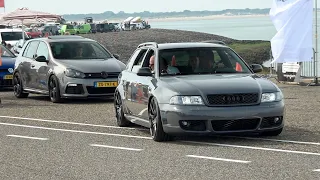 Cars Leaving Dutch Wörthersee - R32, TTE700 RS3, VR6 Turbo, RS4 Sedan, RS2, T1, R8 V10, Corrado G60