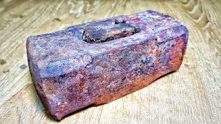 RESTORATION of an old rusty HAMMER with an Amazing result