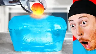 EXPERIMENT: 1000 DEGREE Ball vs ICE Block