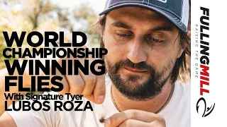 Fly Tying World Championship Winning Flies: Luboš Roza's Rockerka Dry Fly