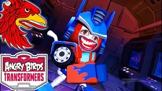 Angry Birds Transformers - ПРОХОЖДЕНИЕ 1 часть. Очень весёлая игра. PASSAGE 1 part. Very fun game.