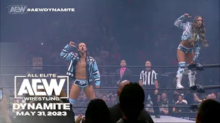 Dr. Britt Baker D.M.D. & Adam Cole entrance: AEW Dynamite, May 31, 2023