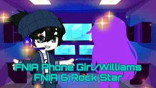 "FNIA 6 Rock Star" || Fixing Animatronic || FNIA Phone Girls/Williams Afton || Gacha Club || pt. 9