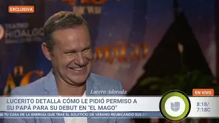 Lucero Mijares en exclusiva habla de su debut en el musical #ElMagoTheWiz en Despierta America 🤍✨🥰