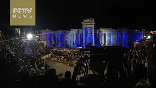 Concert in the ruins: Syrian music talents perform in Palmyra Roman Theater