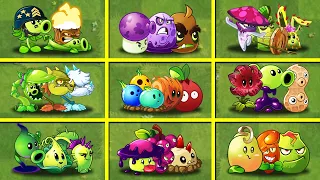 PVZ 2 Random 20 Team 3 Plants - Which Team Plant Will Win? - PVZ 2 Team Plants Battles