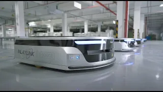 INLAYLINK factory realizes a smart upgrade with moving robots