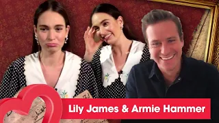 Lily James says she cried and almost threw a tantrum on set!
