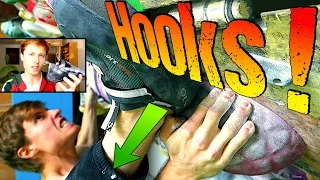 Rock Climbing Technique for Beginners: Hooks | The Ultimate Guide