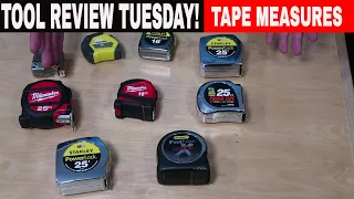 TOOL REVIEW TUESDAY!! FAVORITE TAPE MEASURE!