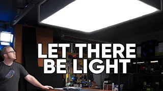 Let There Be LIGHT! (Building a HUGE Overhead Softbox Diffuser)