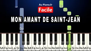 Mon amant de Saint-Jean - Piano Tutorial Facile (Au Piano.fr)