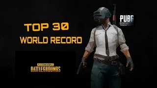 TOP 30 WORLD RECORD IN PUBG.!! & BEST MOMENTS OF PUBG    #Worldrecords