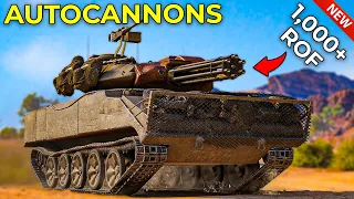 This is NUTS - AUTOCANNONS & MACHINE GUNS in World of Tanks