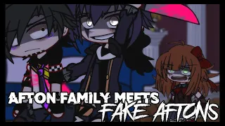 Afton Family Meets FAKE AFTONS [] Gacha Afton Family [] Gacha Fnaf [] Gacha Club [] Read Description
