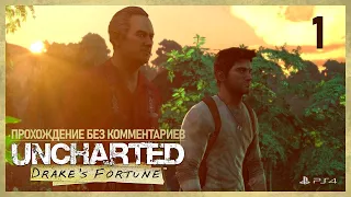 Uncharted: Судьба Дрейка #1. В поисках Эльдорадо // Без комментариев // PS4 Remastered