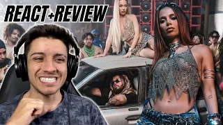 Anitta - Double Team (feat. Brray & Bad Gyal) | REACT / REVIEW