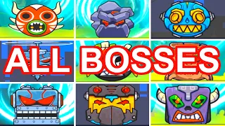 Roller Ball X: Bounce Ball - All Bosses | Beating ALL BOSSES