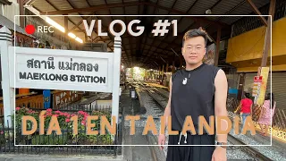 Viaje a Tailandia | Día 1: Mercado flotante y mercado de tren