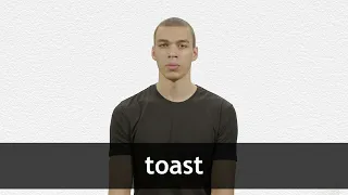 How to pronounce TOAST in American English