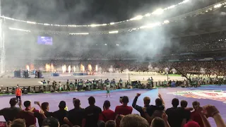 Dua Lipa in the champions league final ‘kiev’