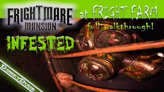 Frightmare Mansion "Infested" at Fright Farm 2023 - full haunted house walkthrough