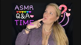 [ASMR] german  ⚠️ Entspannendes Q&A Part II - Tingly Whispering • facts about me - get to know me