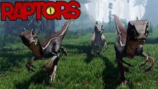 RAPTORS (#1) | NOVO JOGO DE DINOSSAUROS, JURASSIC PARK III, CORRE!! FREE GAME! | (PT/BR)