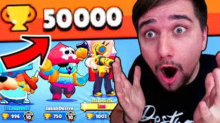 PUSH 50 000 TROPHY! 🏆 😱 | Brawl Stars