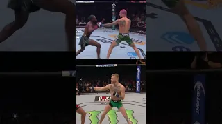 Sean O’Malley and Connor Mcgregor KnockOut Punch Comparison | Side by Side😳