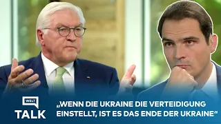 EXKLUSIV: Bundespräsident Frank Walter Steinmeier im Interview | WELT TALK SPEZIAL