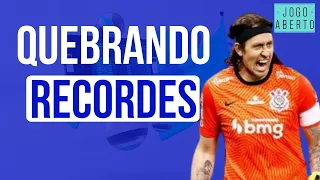 Cássio chega a 601 jogos pelo Corinthians e iguala Ronaldo