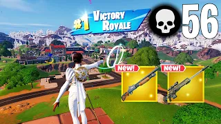 56 Elimination Solo Vs Squads Gameplay Wins (NEW Fortnite Chapter 5!)