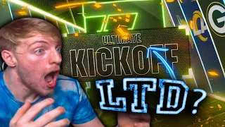 I OPENED OVER 50K TRAINING FOR THE ULTIMATE KICKOFF LTD!!... - Madden 23 Pack Opening