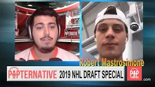 NHL Draft 2019 Exclusive Interview-  Robert Mastrosimone (Chicago Steel)