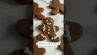 Healthy Gingerbread Cookies | Less Sugar, Light and Fluffy Holiday Cookie