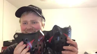 Jason Voorhees Blood Splattered Goalie, Goalie 2.0, and Black Goalie Face Mask Unboxing