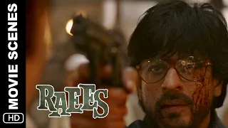 Aye Battery | Raees | Action Scene | Shah Rukh Khan, Mahira Khan, Nawazzudin Siddiqui