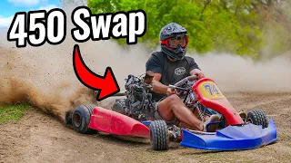 Shifter Kart with 450cc Dirt Bike Motor