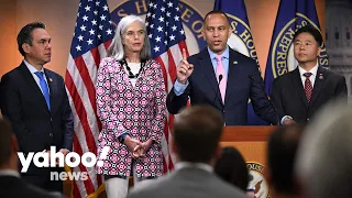 Democratic Leader Jeffries and others hold a new conference ahead of the House debt ceiling vote