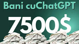 5 metode prin care poți câștiga #bani #online cu #ChatGPT