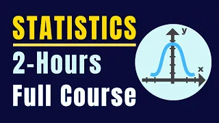 Statistics for Data Science | Statistics & EDA Full Course - In 2 Hours | Tutorial for Beginners