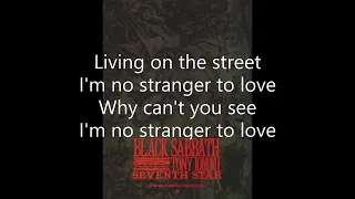 BLACK SABBATH - No Stranger To Love (Karaoke)