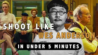 Wes Anderson Style in 5 MINUTES
