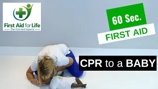 How to Give CPR to a BABY | 60 Second First Aid