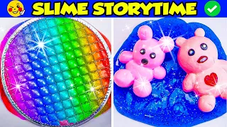 🎧Satisfying Slime Storytime #21 ❤️💛💚 Best Tiktok Compilation