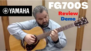 Yamaha FG700S Acoustic Guitar Review Demo