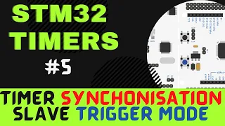 STM32 TIMERS #5. Master Slave Synchronization using the TRIGGER MODE