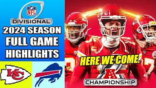 Kansas City Chiefs vs Buffalo Bills [FULL GAME] AFC Divisional | NFL Playoffs Highlights 2024